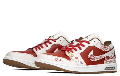 Jordan Air Jordan 1 Leather Cushioning Slip Resistant Height Increasing Cushioning Slip Resistant Height Increasing