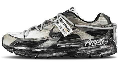 Nike Initiator Abrasion Resistant Abrasion Resistant Low top Running Shoes Unisex Gray Gold