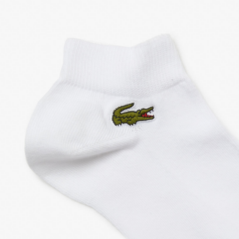 LACOSTE Ankle Socks Women’s 3 Pack White