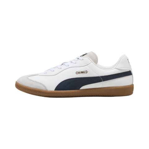 PUMA King 21 IT Cow Leather Soccer Shoes Men’s White