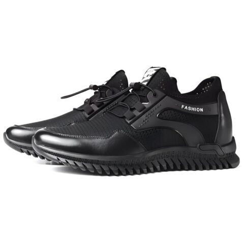 GOG Slip Resistant Abrasion Resistant Low top Running Shoes Men’s Black