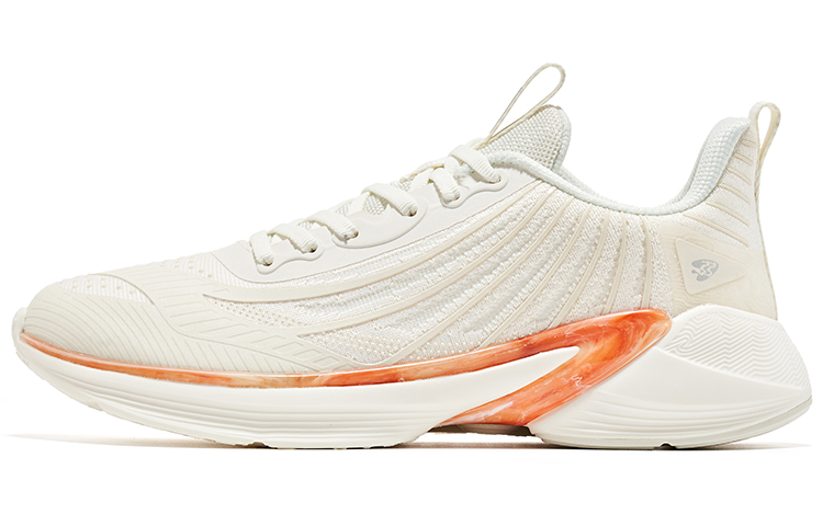 Erke Cushioning Low top Running Shoes Women’s Ivory White