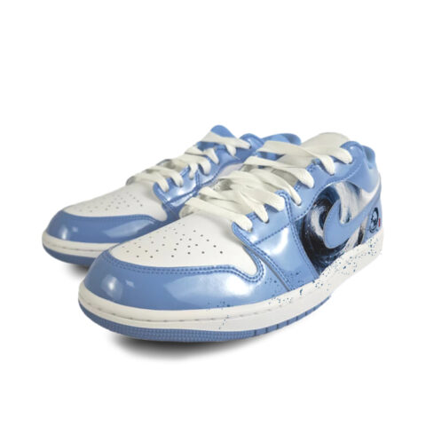 Jordan Air Jordan 1 Low ‘Legend Blue’ Slip Resistant Abrasion Resistant Low top Vintage Basketball Shoes Unisex Blue