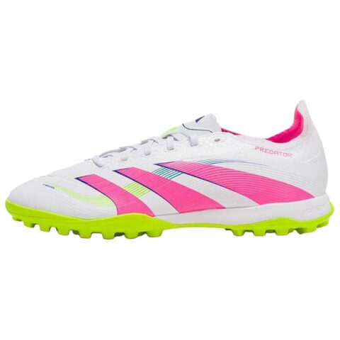 Adidas Predator League Turf Cloud White Lucid Pink Lucid Lemon