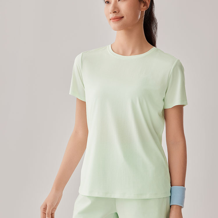 Skechers Comfortable Technology Cooling Collection T Shirt Women’s Light Aqua Green/01XB