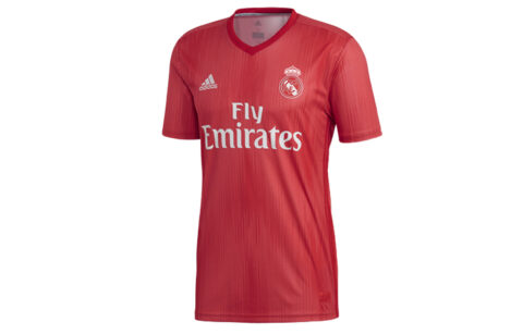 Adidas Soccer Jerseys Men's Red Moderate Straight Fit