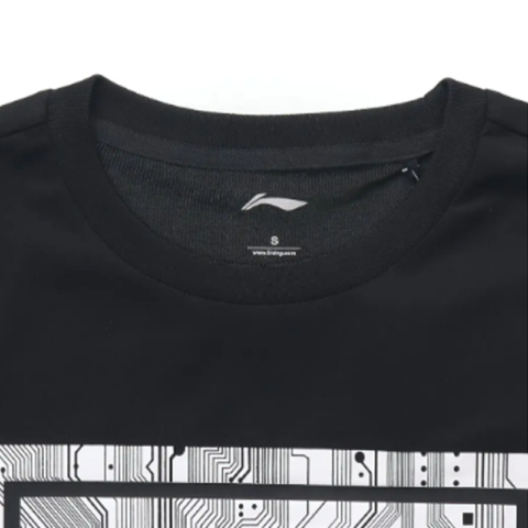 Li Ning Casual Sportswear Unisex Black+White