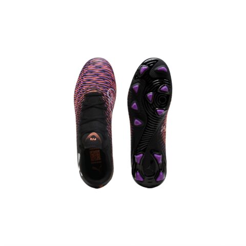 PUMA FUTURE 8 FG Firm Ground Synthetic Leather Soccer Shoes Unisex Black