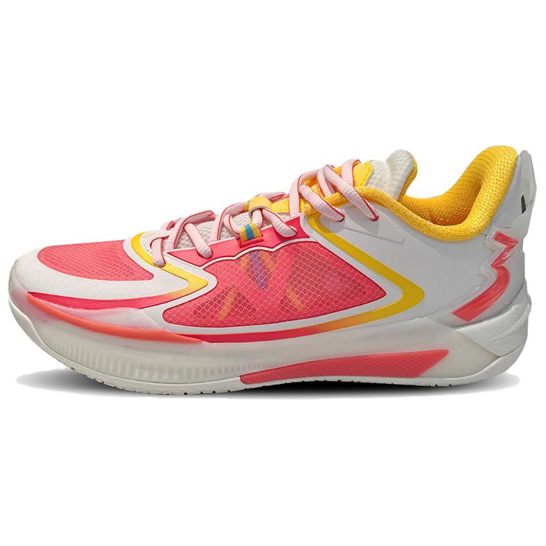361° Cushioning Support Low top Basketball Shoes Men’s White Red