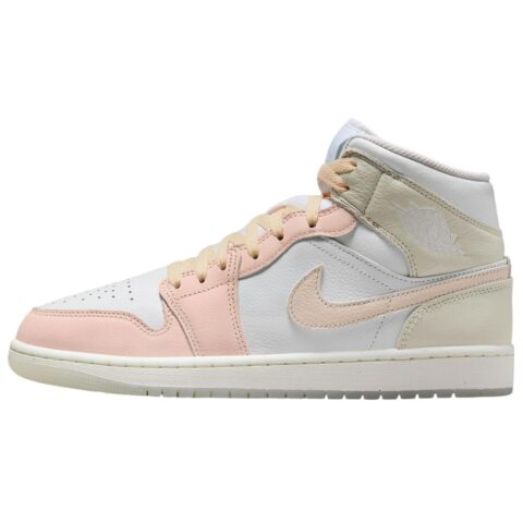 Jordan 1 Mid Se White Sea Glass Glacier Blue Guava Ice