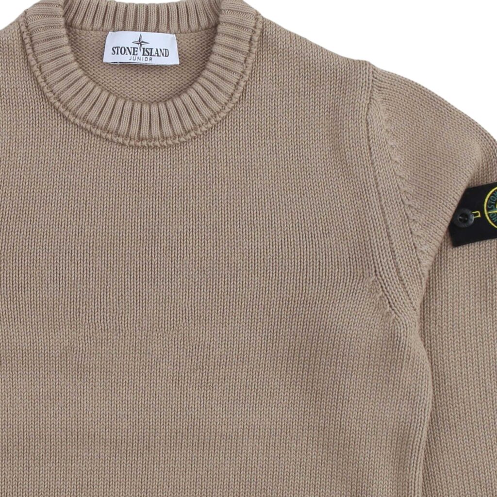 STONE ISLAND Kids Sweaters Crew Neck Moderate