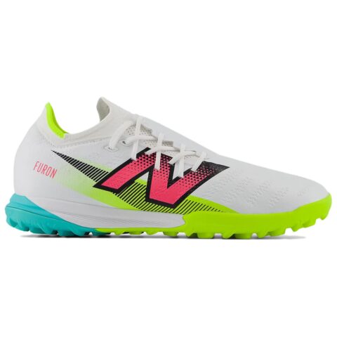 New Balance TF Turf Cushioning, Wear Resistant Soccer Shoes Men’s White Red Green