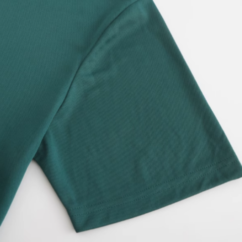 Adidas Taekwondo Casual Sportswear Men’s Clothing Set Green Short Sleeved Shirt+Black Shorts