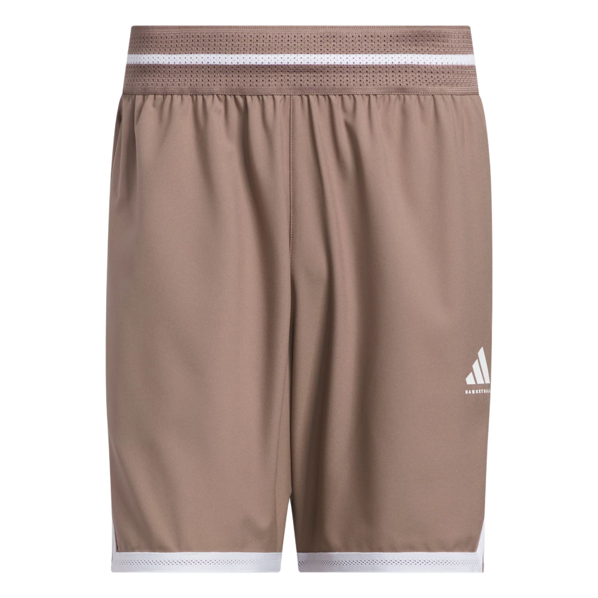 Adidas SS25 Basketball Shorts Men’s Shadow Trace Brown