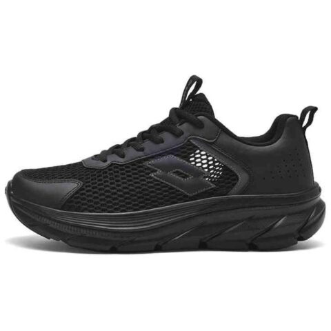 LOTTO Slip Resistant Low top Running Shoes Men’s Black