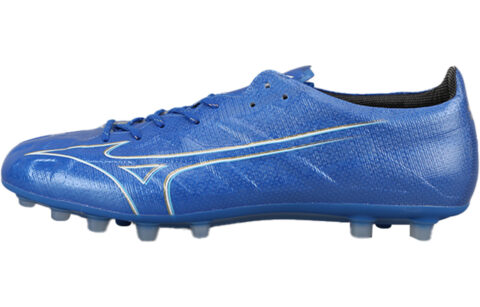 Mizuno Alpha AG Artificial Ground Artificial Turf Abrasion Resistant, Breathable, Lightweight Soccer Shoes Men’s Blue