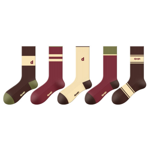 DJUNGLE Crew Socks Women’s 5 Pack