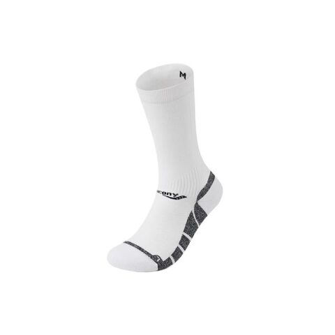 Saucony Knee High Socks Unisex 1 Pack Pearl White