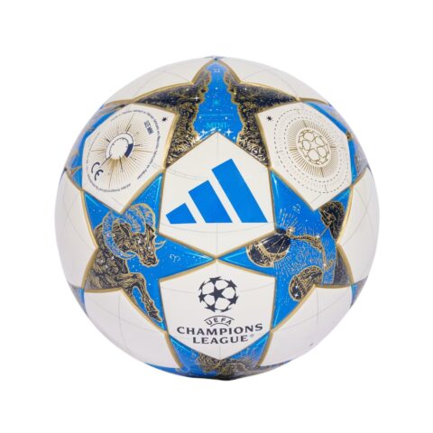 Adidas Size 1 Soccer Ball Pu Unisex Blue White