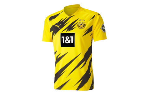 PUMA BVB BORUSSIA Soccer Jersey Men’s Electronic Yellow