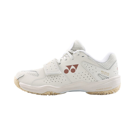 YONEX Textile, Synthetic Leather Low top Badminton Shoes Unisex Light Beige