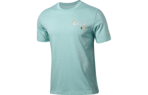 Li Ning Soccer Jerseys Men’s Light Blue Moderate Straight Fit