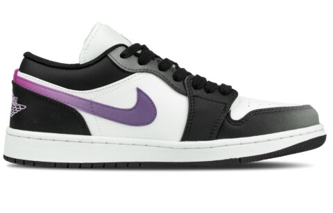 Jordan Air Jordan 1 Abrasion Resistant Abrasion Resistant Low top Vintage Basketball Shoes Unisex Black