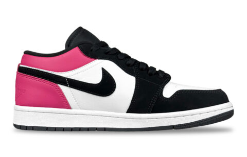 Jordan Air Jordan 1 Pink Leopard, Trendy Toy, Shopping Bag Abrasion Resistant Abrasion Resistant Low top