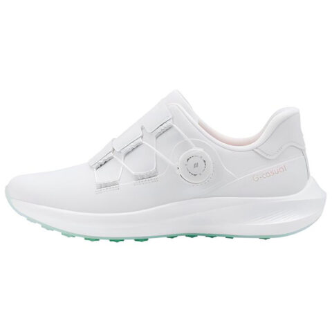 SOUTHPORT Cushioning Slip Resistant Coverage Low top Golf Shoes Women’s White