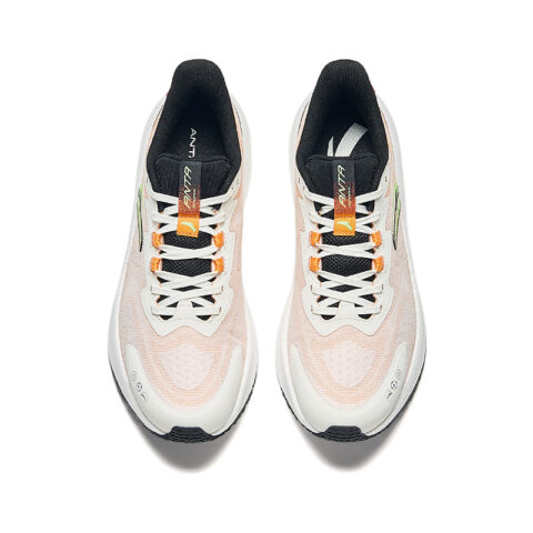 ANTA Rocket 5.0 Running Shoes Men’s Low Top Ivory White / Sunrise Orange / Basic Black