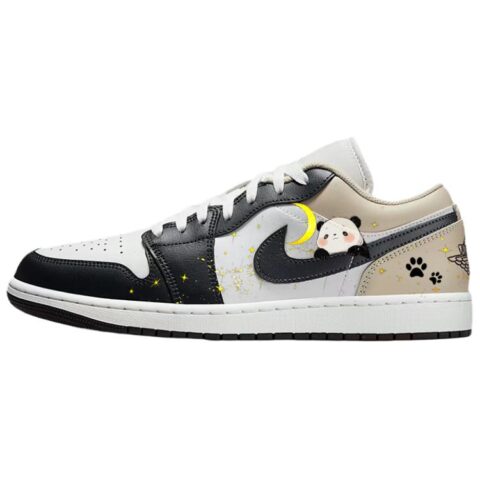 Jordan Air Jordan 1 Vintage Basketball Shoes Men’s Low Top White/Black