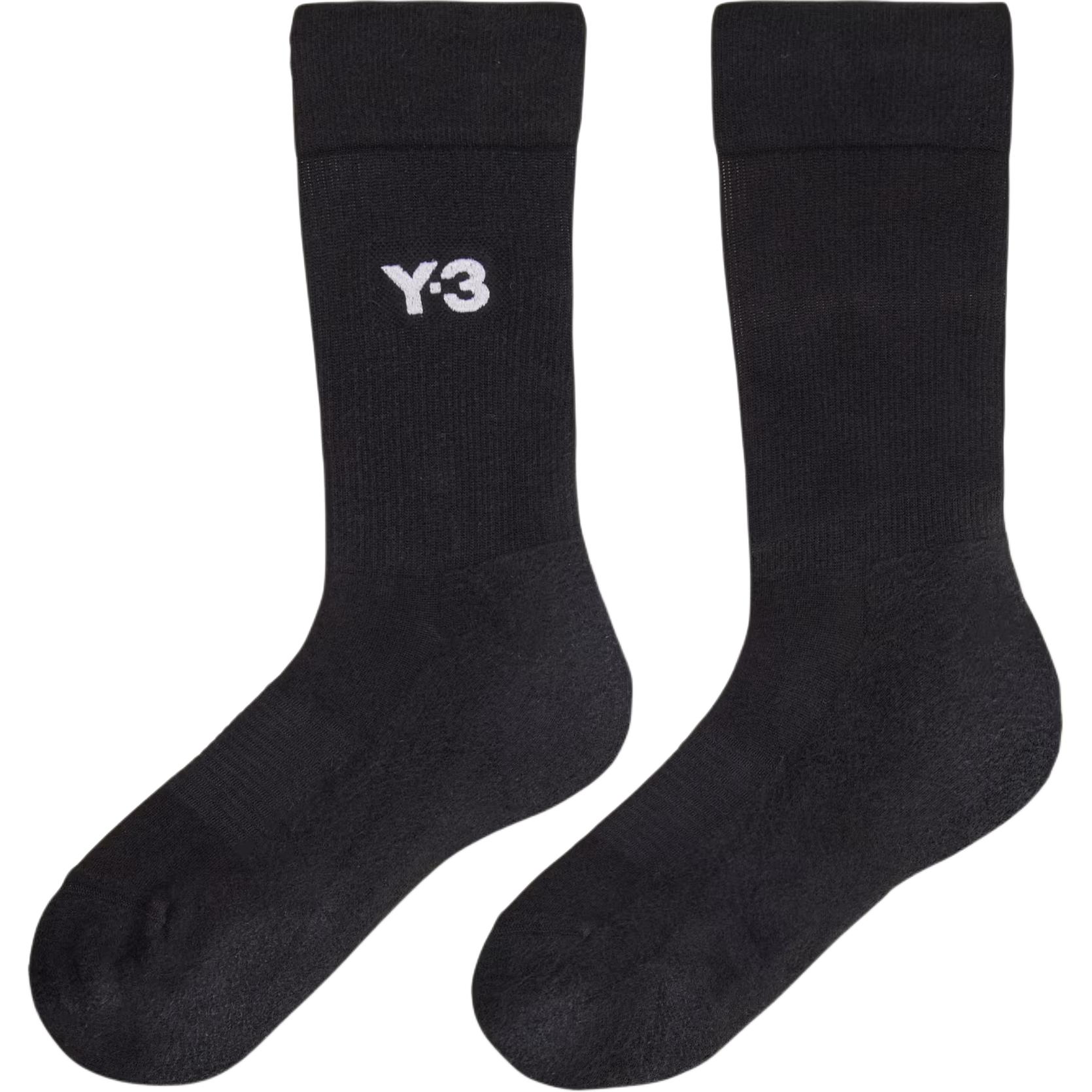 Y-3 Logo Intarsia Stretched Socks