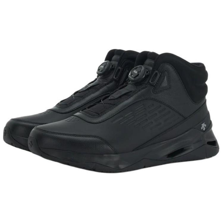 DESCENTE TRAINING Slip Resistant Abrasion Resistant Mid top Training Shoes Men’s Black