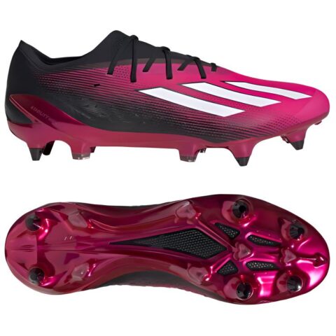 Adidas X Speed Portal.1 Slip Resistant Abrasion Resistant Soccer Shoes Unisex Black
