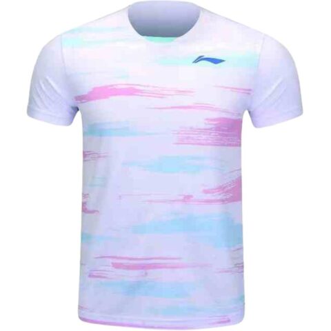 Li Ning Badminton Jersey Unisex White
