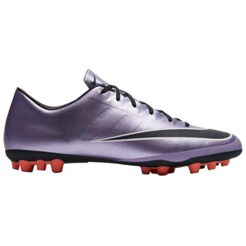 Nike JR MERCURIAL VICTORY V Comfortable Slip Resistant Abrasion Resistant Soccer Shoes Men’s Silver