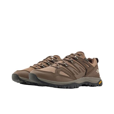THE NORTH FACE Slip Resistant Waterproof Grip Low top Hiking Shoes Men’s Brown
