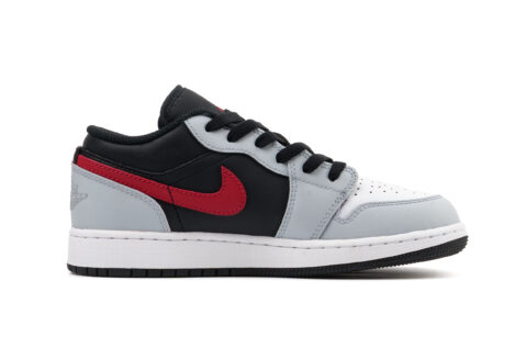 Jordan Air Jordan 1 Cushioning, Wear Resistant Low top Vintage Basketball Shoes Unisex Light Gray