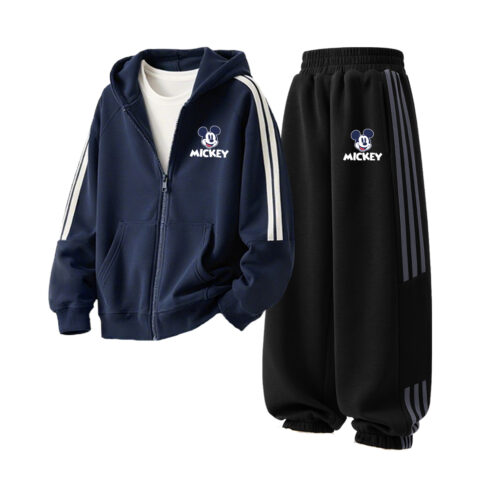 Disney Kids Casual Sportswear Hooded Moderate