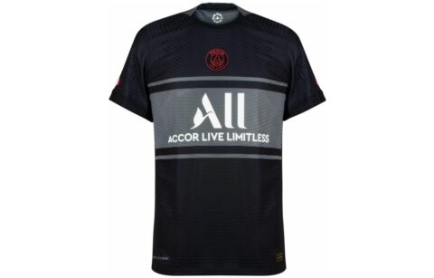 Nike Soccer Jerseys Men’s Black Moderate Straight Fit