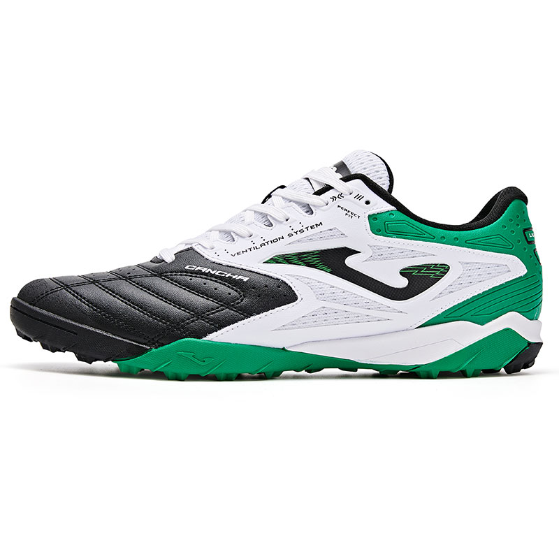 Joma TF Turf Synthetic Leather Cushioning, Wear Resistant Soccer Shoes Men’s Black