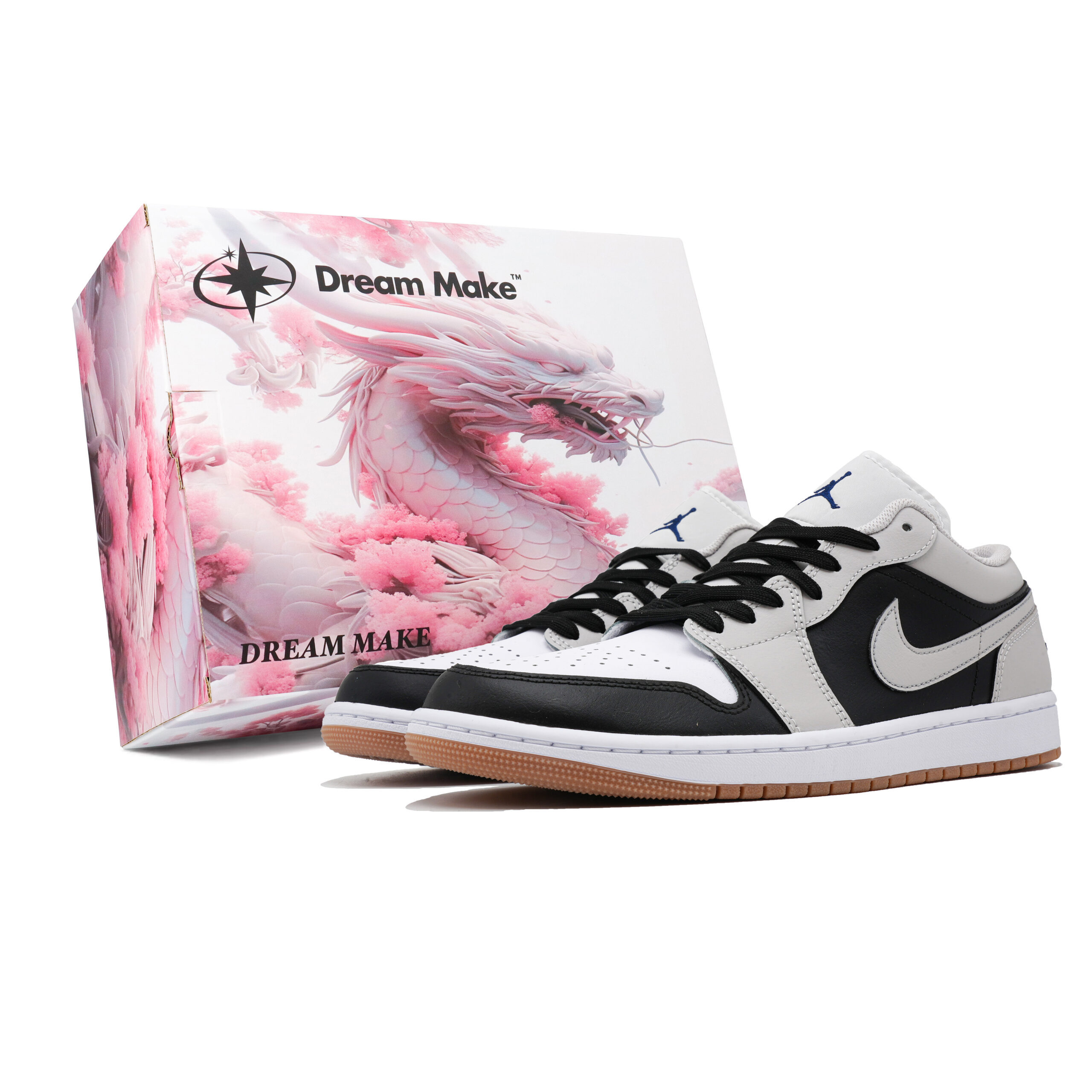 Jordan Air Jordan 1 Vintage Basketball Shoes Men’s Low Top Gray