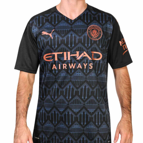 PUMA Manchester City Football Club Soccer Jersey Men’s Black