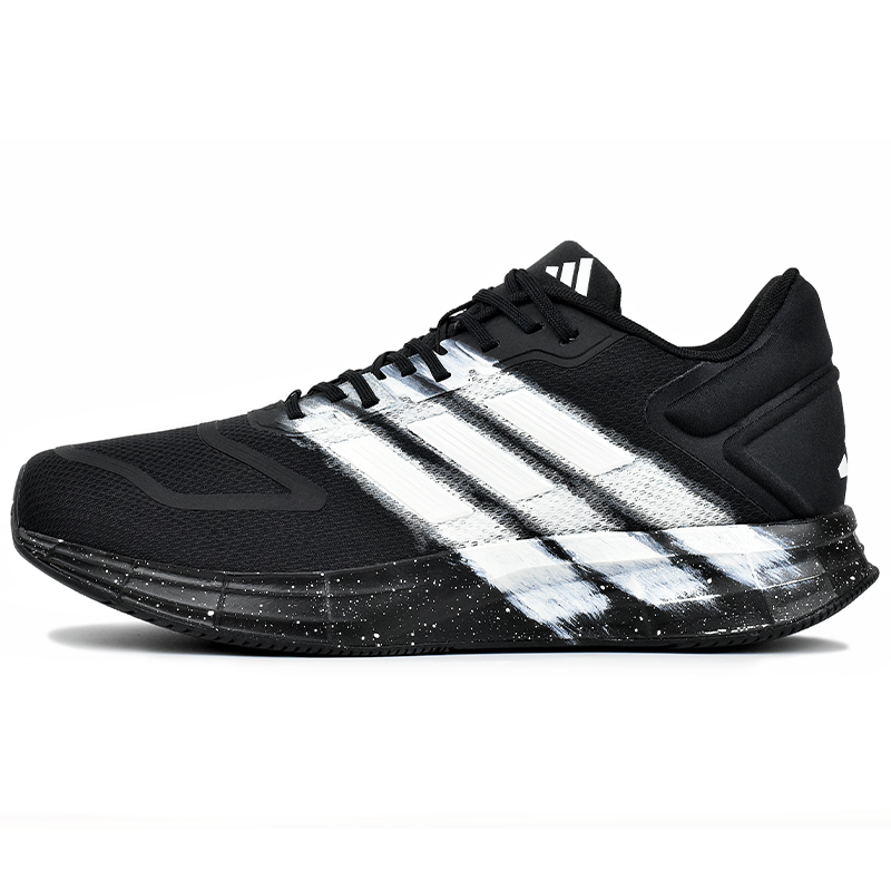 Adidas Duramo 10 Abrasion Resistant Low top Running Shoes Men’s Black White