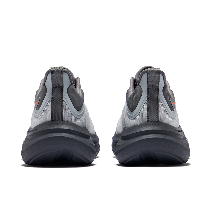 Erke Cloud Motion Fabric Low top Casual City Commuting Running Shoes Men’s Lunar Stone Gray Steel Gray