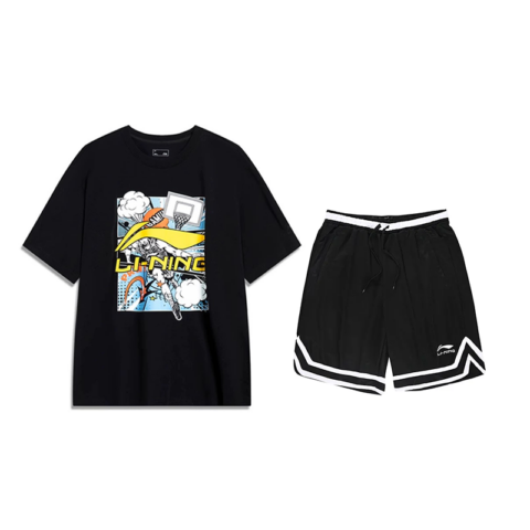 Li Ning Casual Sportswear Unisex Black