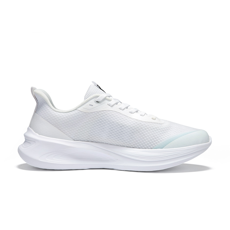 Erke Cushioning Breathable Lightweight Low top Casual Running Shoes Men’s White Green