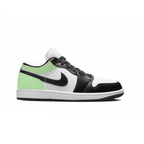 Jordan Air Jordan 1 Cushioning Slip Resistant Low top Vintage Basketball Shoes Women’s Lime
