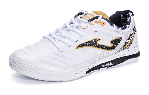 Joma Cushioning Slip Resistant Abrasion Resistant Cushioning Slip Resistant Abrasion Resistant Soccer Shoes Men’s White