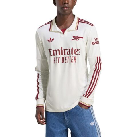 Adidas Free Shipping With AdiClub Arsenal 25/26 Long Sleeve Third Jersey